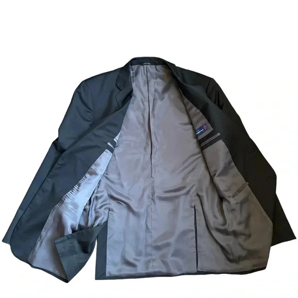 Ermenegildo Zegna Single Breasted Two Button Sports Coat Blazer Slim Fit 44RWool - Picture 2 of 14